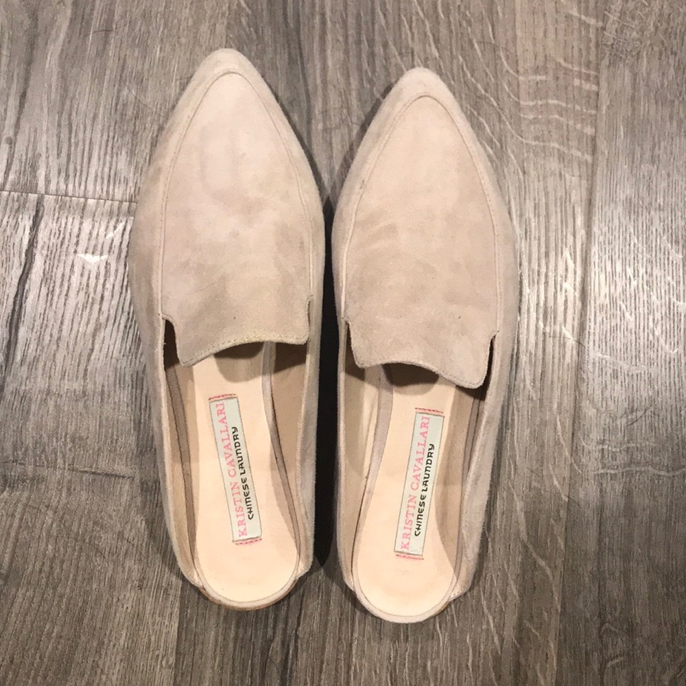 Kristin Cavallari Capri mule shoe.